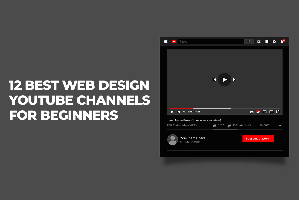 Best Web Design YouTube Channels For Beginners