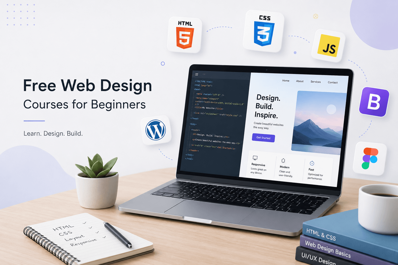 10 free web design courses for beginners