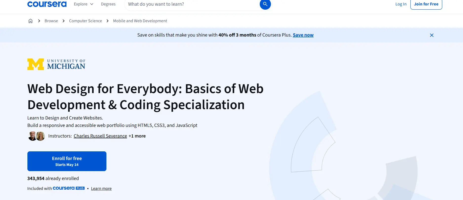 best free web design courses for beginners